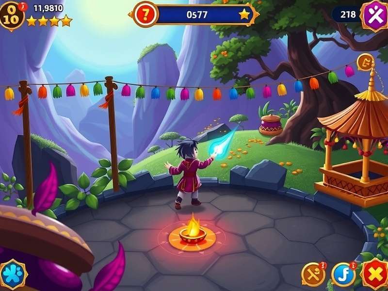 Mystic Mehtab Odyssey Gameplay - Character Using Magic